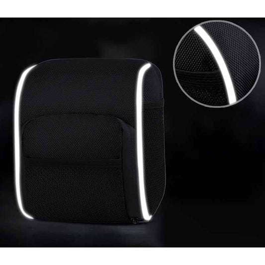 Black Handle Bar Bag - Inlinex - alternate view