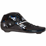 Bota negra Powerslide Accel Race únicamente