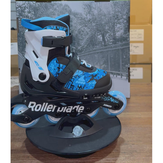 Rollerblade Microblade SL Sky Blue Kids Skates - alternate view