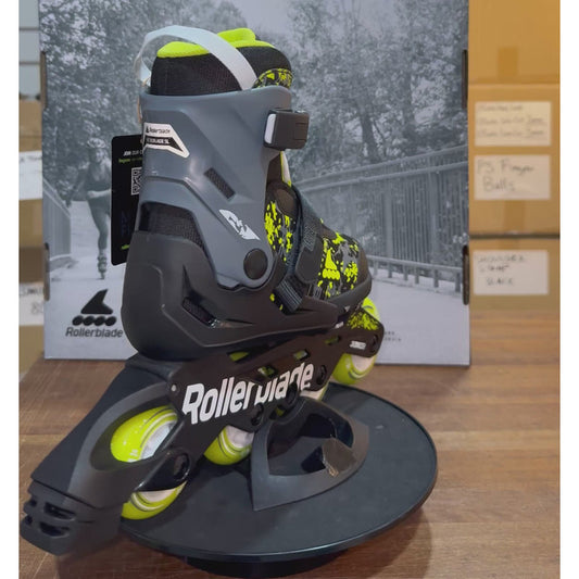 Patines Rollerblade Microblade SL Black Lime para niños - alternate view
