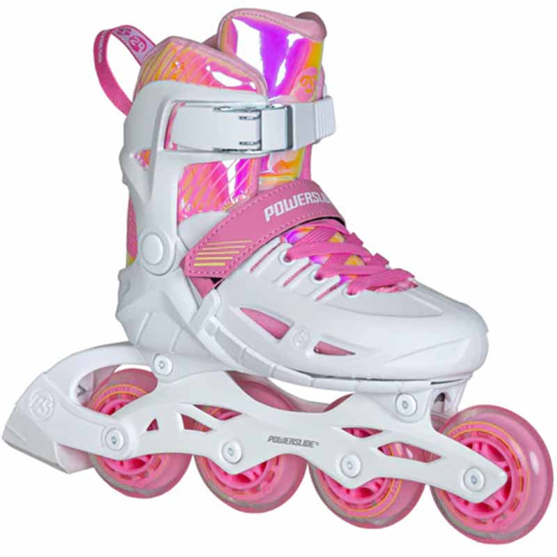 Powerslide Universe 4W Pink II Kids Skates - Inlinex