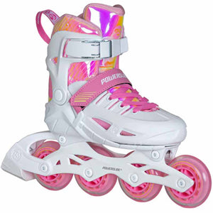 Powerslide Universe 4W Pink II Kids Skates - Inlinex