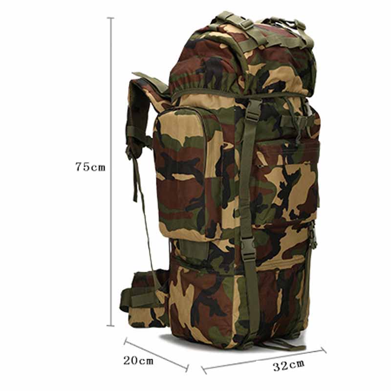 Tactical 65L Travel Backpack - Inlinex