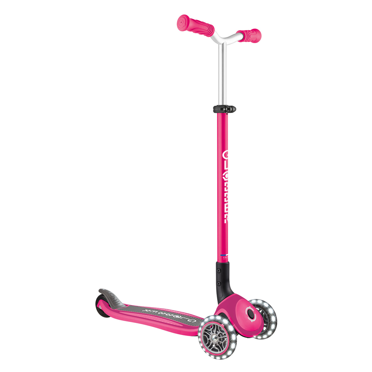 Globber Master Lights Foldable Kids Scooter - Inlinex
