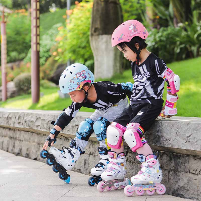 Flying Eagle ND Nadia Pink Kids Skates - Inlinex