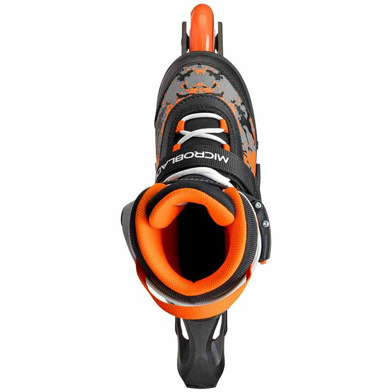 Rollerblade Microblade SL Black Orange Kids Skates - Inlinex