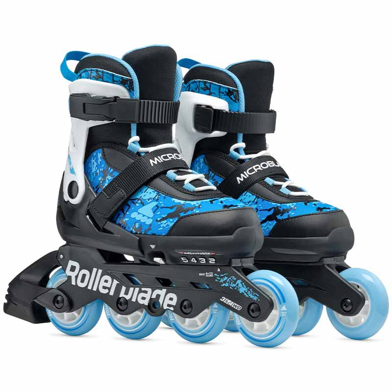Rollerblade Microblade SL Sky Blue Kids Skates - Inlinex