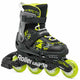 Patines Rollerblade Microblade SL Black Lime para niños