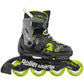 Rollerblade Microblade SL Black Lime Kids Skates - Inlinex