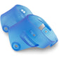 Them 901 White Transparent Blue Cuff Aggressive Skates