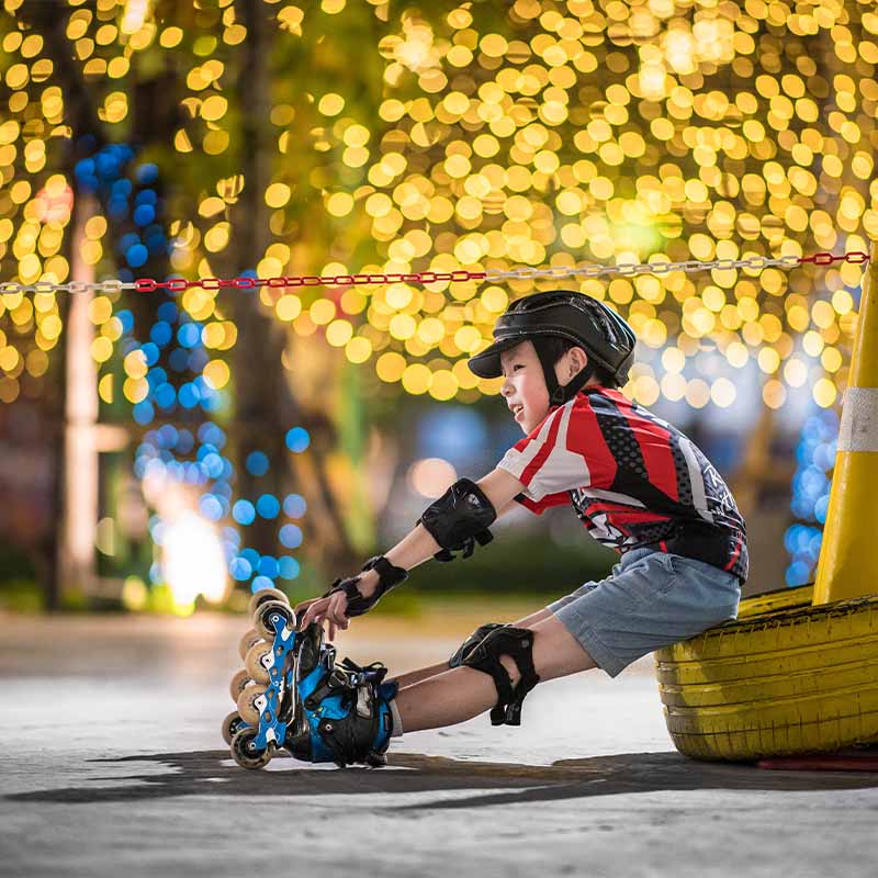 Flying Eagle Drift JRS Blue Kids Skates - Inlinex