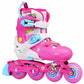 Flying Eagle L6 Lumos Pink Kids Skates - Inlinex