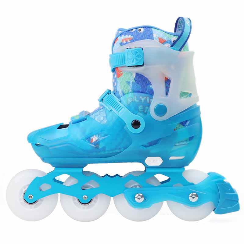 Flying Eagle L8 Lumafly Blue Kids Skates - Inlinex