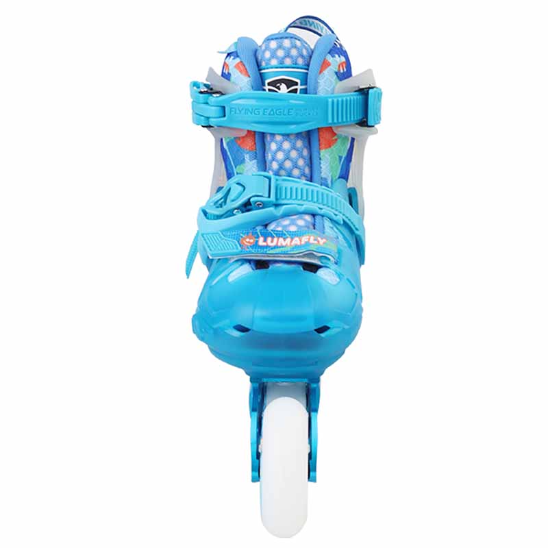 Flying Eagle L8 Lumafly Blue Kids Skates - Inlinex