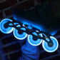 Flying Eagle L8 Lumafly Blue Kids Skates - Inlinex