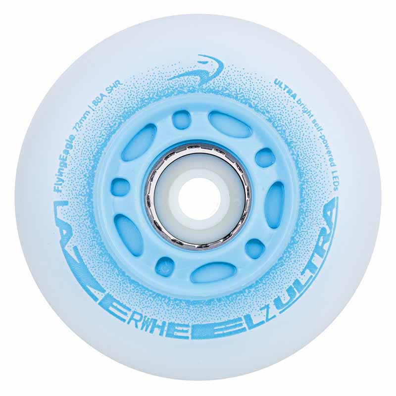 Flying Eagle Lazer Wheelz Ultra LED 72mm Wheels - Inlinex