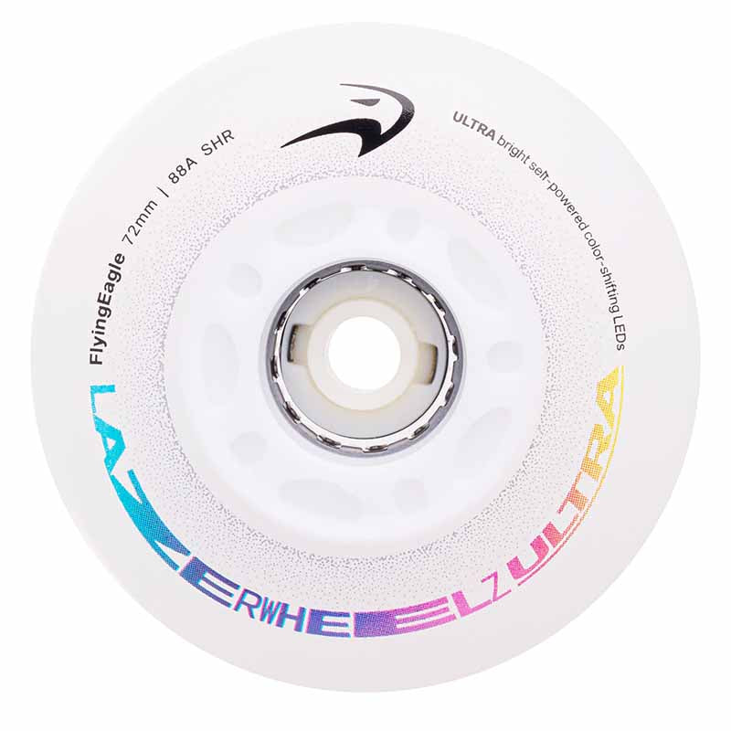 Flying Eagle Lazer Wheelz Ultra LED 72mm Wheels - Inlinex