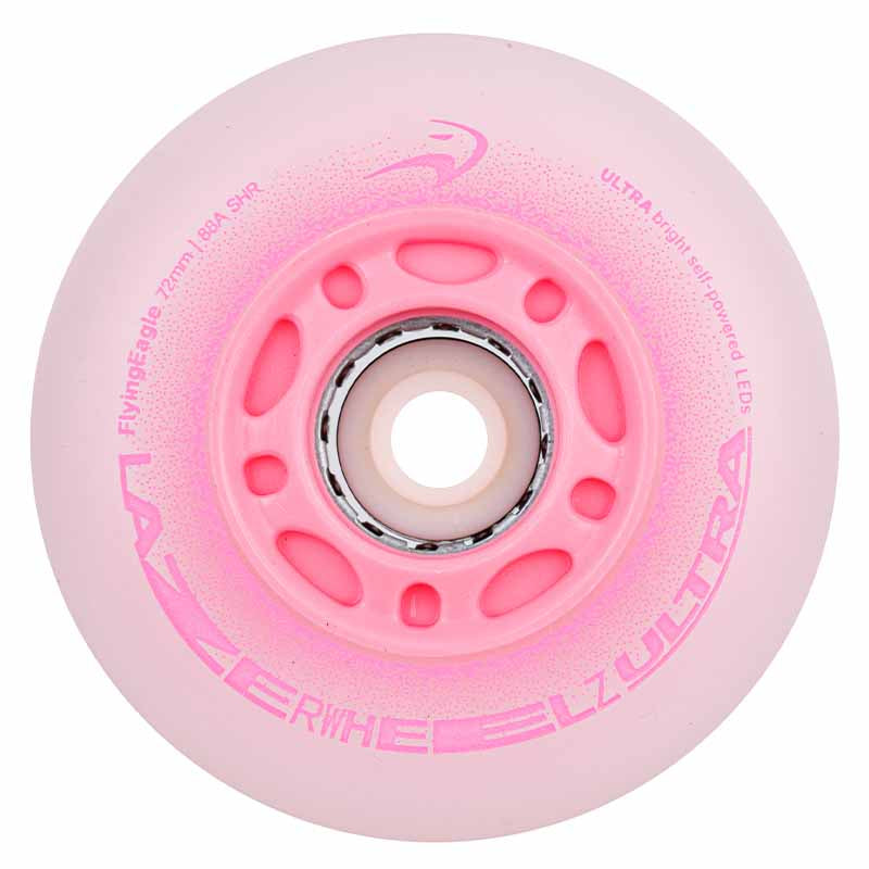 Flying Eagle Lazer Wheelz Ultra LED 72mm Wheels - Inlinex