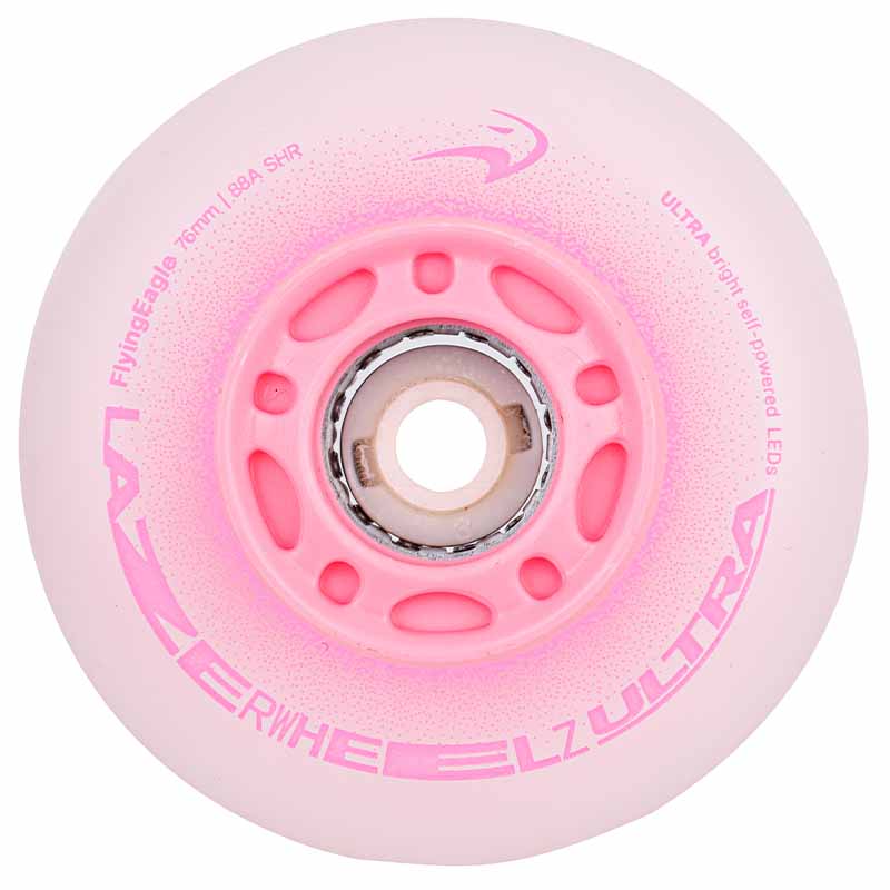 Flying Eagle Lazer Wheelz Ultra LED 76mm Wheels - Inlinex