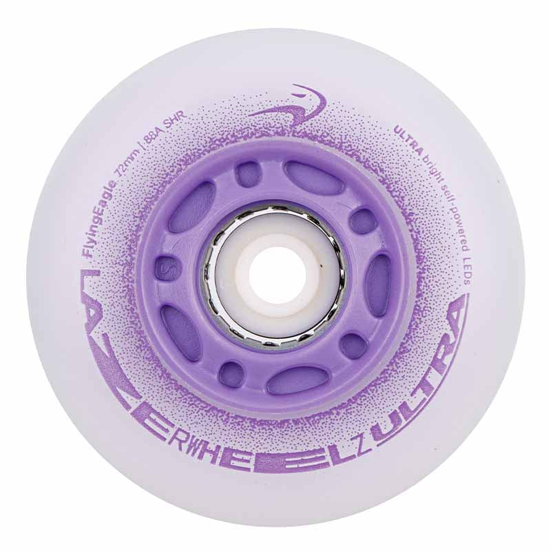 Flying Eagle Lazer Wheelz Ultra LED 76mm Wheels - Inlinex