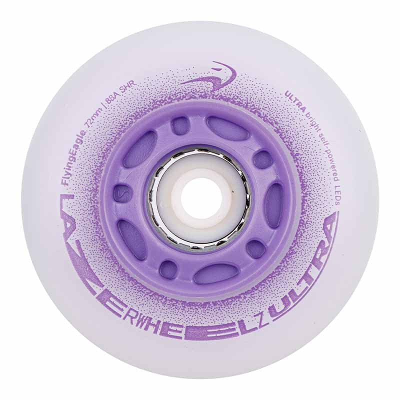 Flying Eagle Lazer Wheelz Ultra LED 72mm Wheels - Inlinex