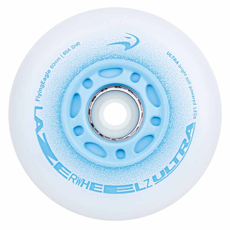 Flying Eagle Lazer Wheelz Ultra LED 80mm Wheels - Inlinex