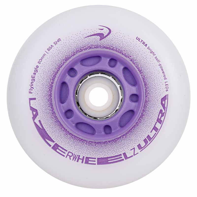 Flying Eagle Lazer Wheelz Ultra LED 80mm Wheels - Inlinex