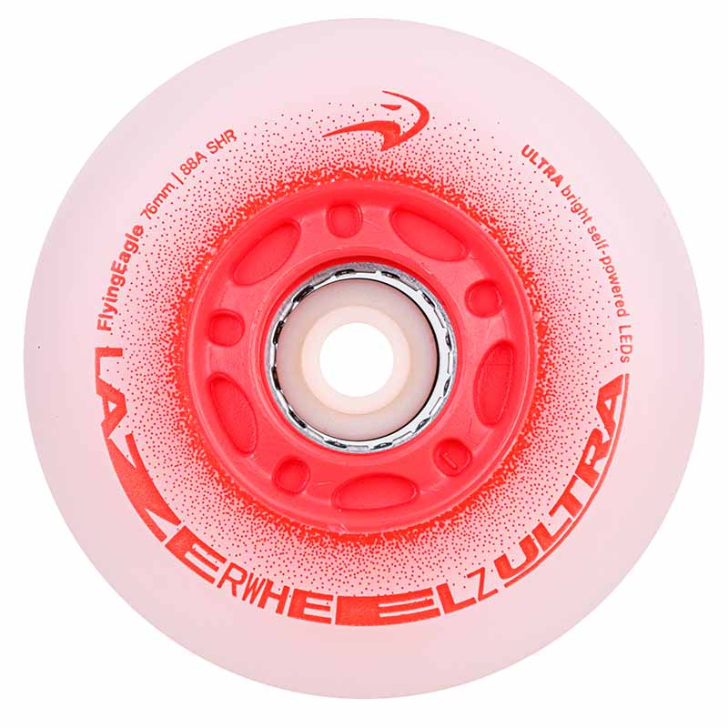 Flying Eagle Lazer Wheelz Ultra LED 76mm Wheels - Inlinex
