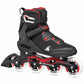 Rollerblade Macroblade 90 Black Red Skates - Inlinex