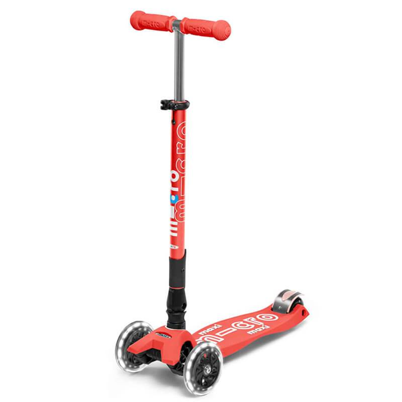 Micro Maxi Folding Deluxe LED Kids Scooter - Inlinex