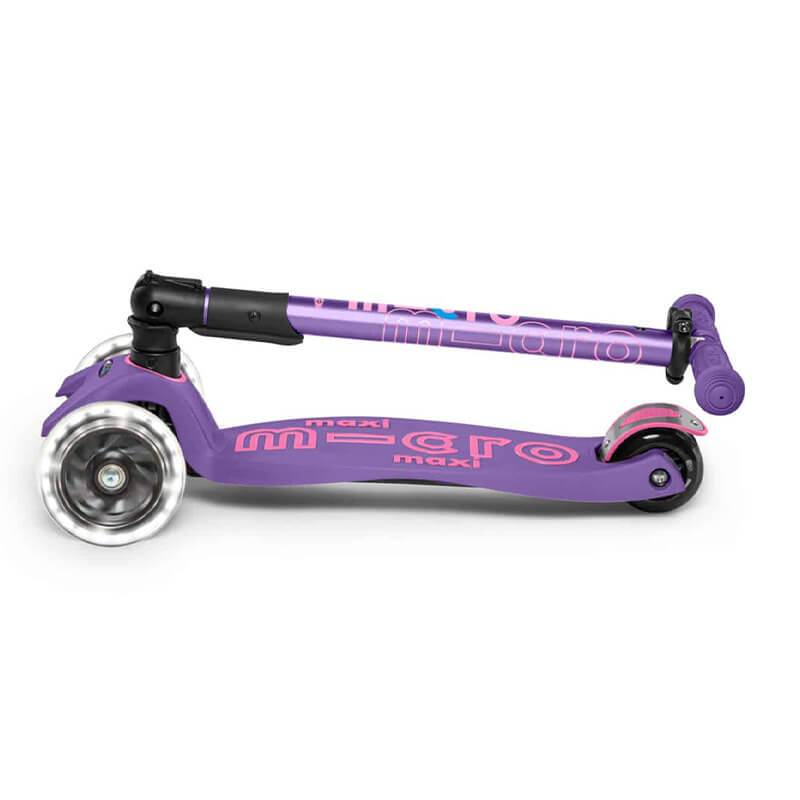 Micro Maxi Folding Deluxe LED Kids Scooter - Inlinex