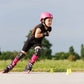Rollerblade Microblade Black Pink Kids Skates - Inlinex