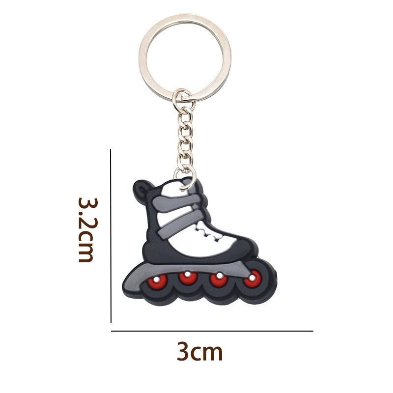Skate Shape Key Chain - Inlinex