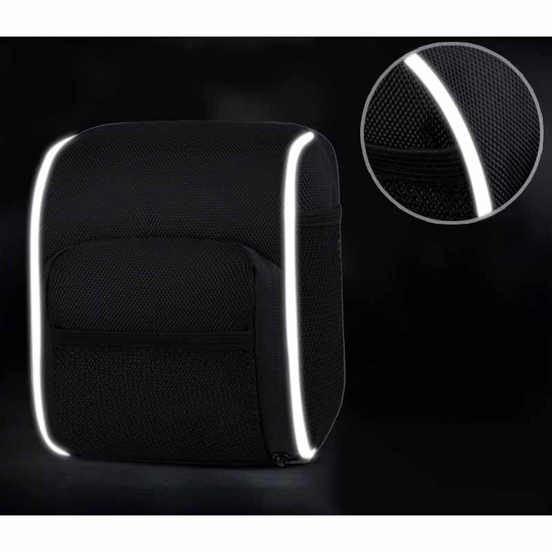 Black Handle Bar Bag - Inlinex