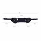 Black Skating Hydrate Waist Bag - Inlinex