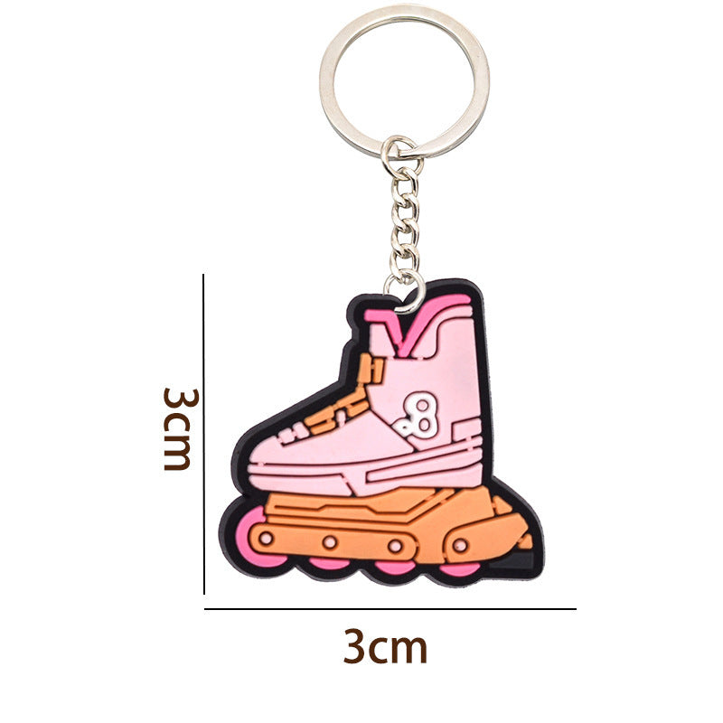 Skate Shape Key Chain - Inlinex