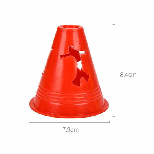 Wind-Proof Pack of 10 Skater Soft Cones - Inlinex - alternate view