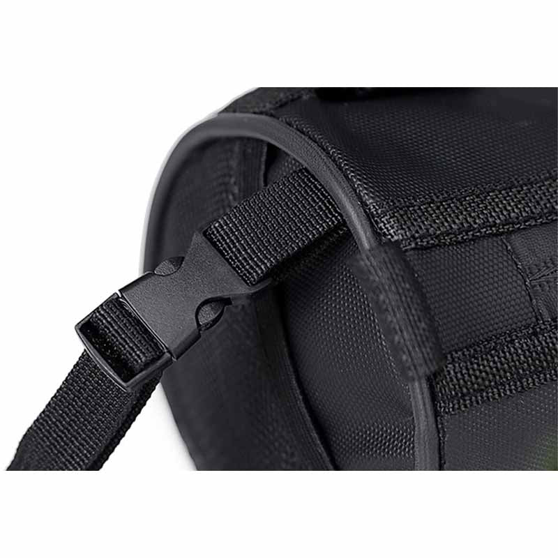 Black Handle Bar Barrel Bag - Inlinex