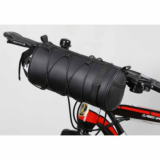 Black Handle Bar Barrel Bag - Inlinex - alternate view
