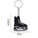 Skate Shape Key Chain