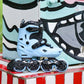 Flying Eagle S7 Nimbus Blue Kids Skates - Inlinex