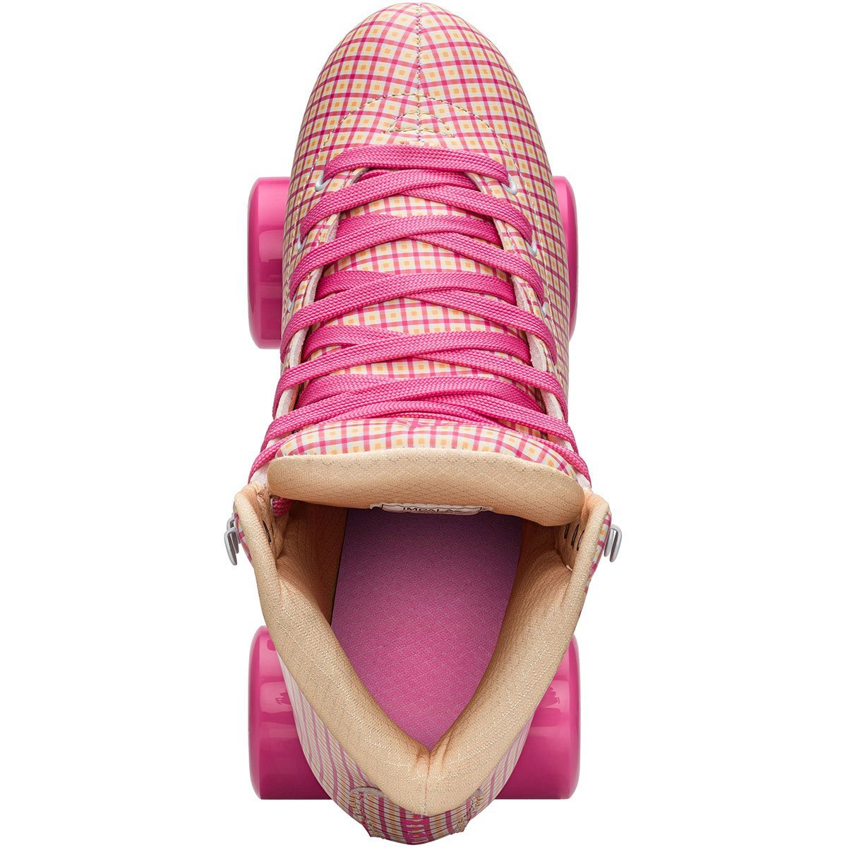 🔥Impala Pink Tartan Roller Skate - Inlinex