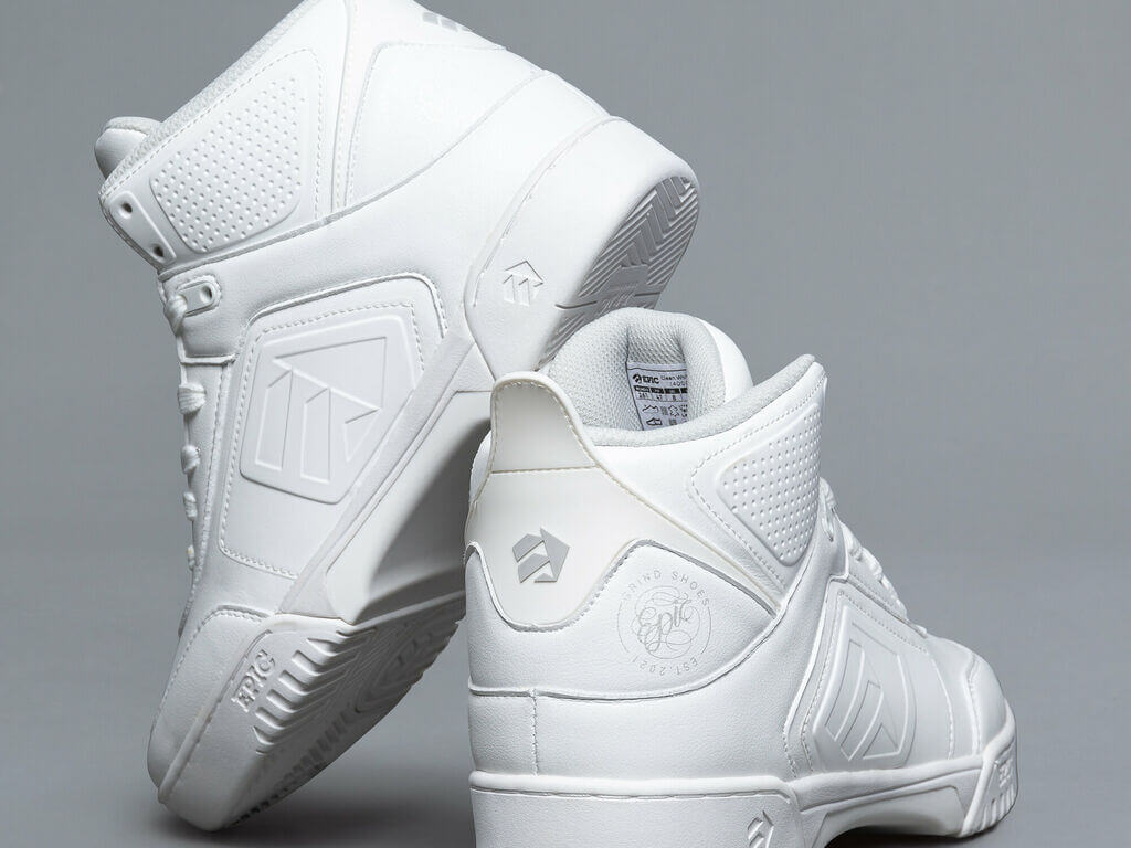 Epic Clean White Grindshoes - Inlinex