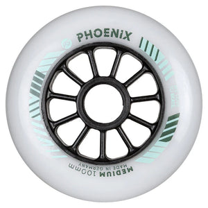 Powerslide Phoenix DD Medium 100mm/84A Wheels (Pack of 8)