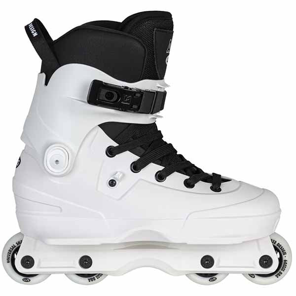 USD Aeon Team 60 White Aggressive Skate - Inlinex