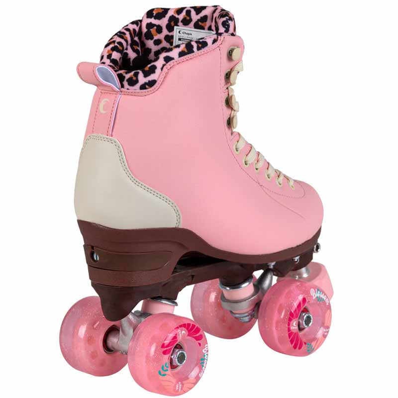 Chaya Miyu Pink Leopard Roller Skate - Inlinex