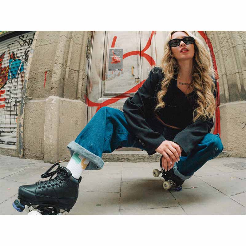 Chaya Kismet Barbiepatin Black Park Roller Skate - Inlinex