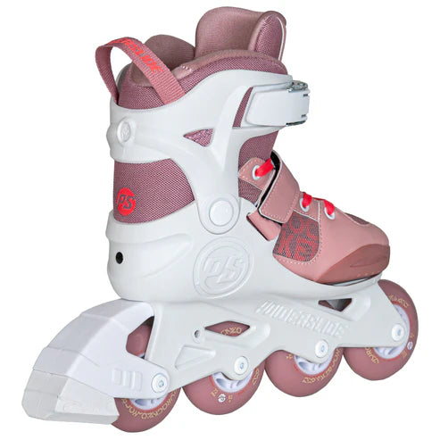 Powerslide Rocket Pale Mauve Kids Skates - Inlinex