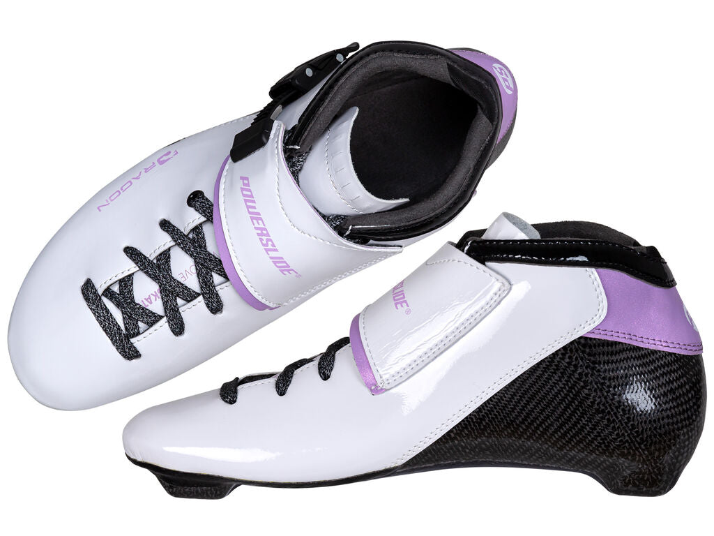 Powerslide Dragon White Boot Only - Inlinex