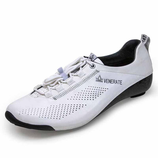 Venerate Road Classic White Cycling Shoes - Inlinex - alternate view